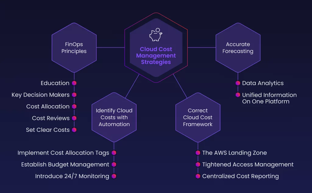 Infographic Showing What Is A Cloud Cost Management Strategy 